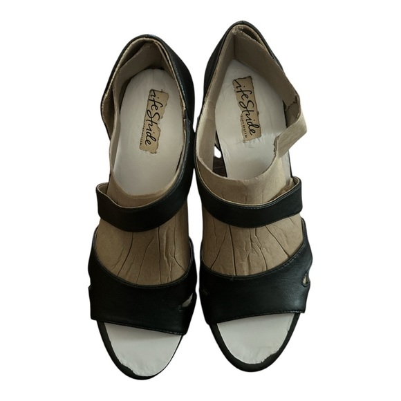 LifeStride Women’s Mega Sandal - Black - Size 10W - New with Box - Picture 2 of 9